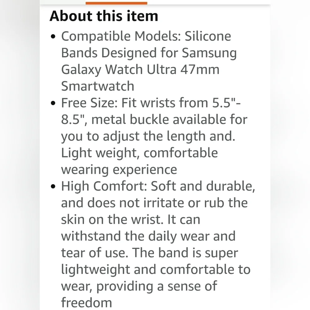Samsung Galaxy watch Ultra 47mm replacement